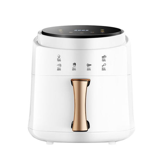8L Oil-Free Air Fryer, 360° Rapid Air Circulation - White
