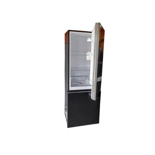 Mitsui 309Ltr - ME418A-Mitsui Double Glass Door Combi Fridge With Dispenser - Inox